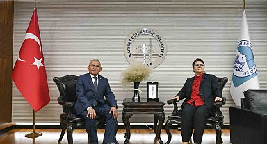 Bakan Yanık'tan Başkan Büyükkılıç'a ziyaret