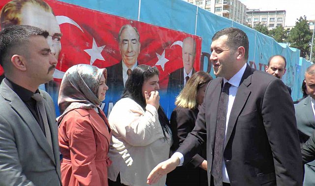 Baki Ersoy: "Milliyetçi Hareket Partisi her gittiğimiz yerde inanılmaz bir teveccüh görmektedir"