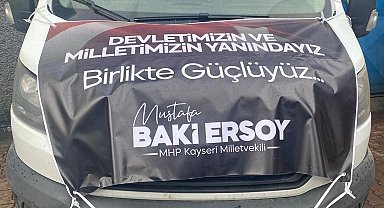 Baki Ersoy'dan ihtiyaç sahiplerine yardım eli