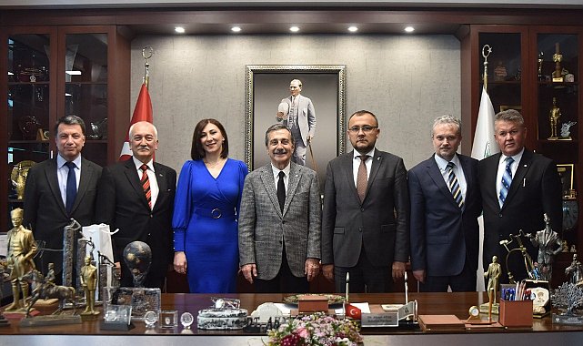 Başkan Ataç, Ukrayna Büyükelçisi Bodnar ile bir araya geldi