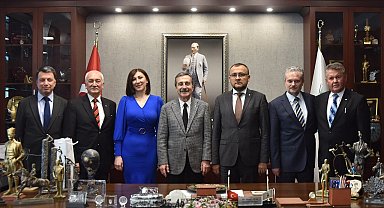 Başkan Ataç, Ukrayna Büyükelçisi Bodnar ile bir araya geldi