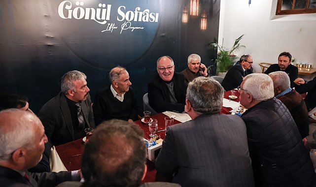Başkan Bilgin, muhtarlarla 'Gönül Sofrası'nda buluştu