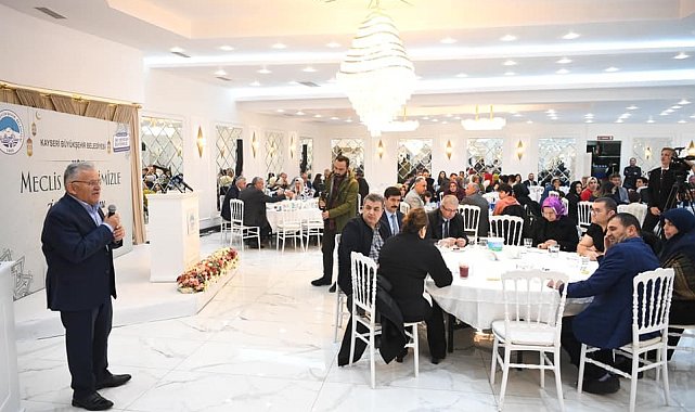 Başkan Büyükkılıç, Meclis Üyeleri ve Aileleriyle İftarda Buluştu