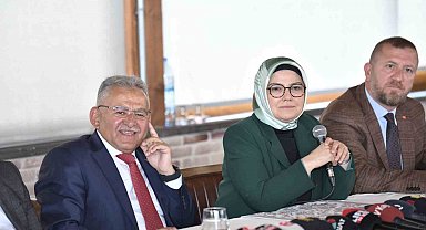 Başkan Büyükkılıç: " Yeni havalimanı, hızlı tren gibi vizyon projeleri yakinen takip ediyoruz"