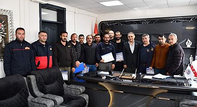 Başkan Çiftçiden belediye çalışanlarına jest