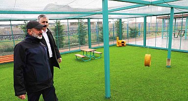 Başkan Çolakbayrakdar; 'Küçük Dostlar Kasabası'nı İnceledi