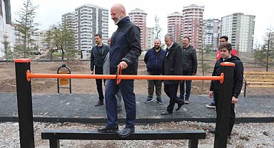 Başkan Çolakbayrakdar; "Seyrani 'deki yeni parklar, cıvıl cıvıl çocuk sesleriyle şenlenecek"