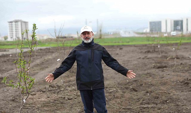 Başkan Çolakbayrakdar'dan Kayseri'de yine ilk olan Meyve Bahçeli Park Projesi