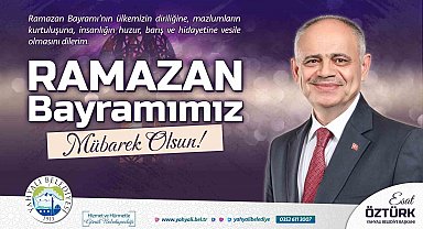 Başkan Öztürk: "Ramazan'ın huzur ve umut getirmesini niyaz ediyorum