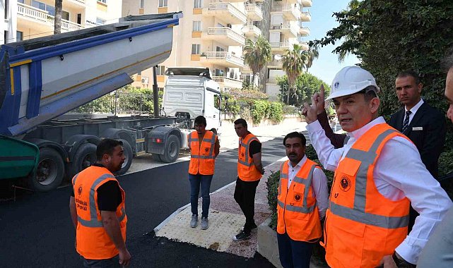 Başkan Özyiğit, yol çalışmalarını inceledi
