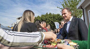 Başkan Seçer, personeliyle bayramlaştı