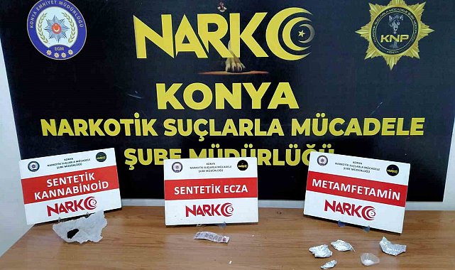 Baskın yapılan sıhhi tesisatçıda uyuşturucu çıktı