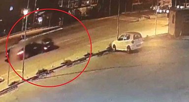 Bayram arefesinde 1 kişinin öldüğü feci kaza kamerada