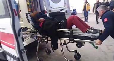 Boğazından bıçaklanan kadın ağır yaralandı