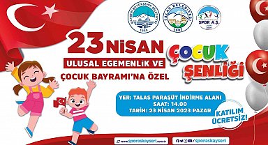 Büyükşehir'den 23 Nisan'a özel "çocuk şenliği"