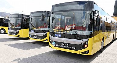 Büyükşehir'in 12 yeni otobüsü görücüye çıkıyor