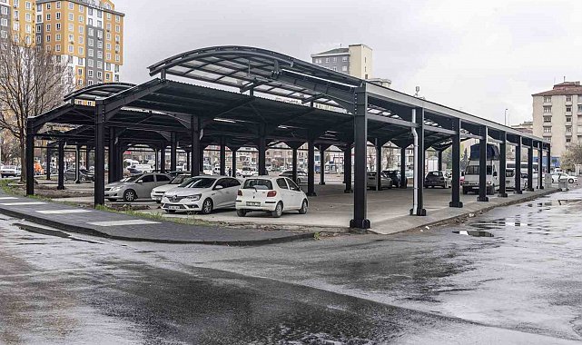 Büyükşehir'in Sahabiye Pazaryeri'nde sona gelindi