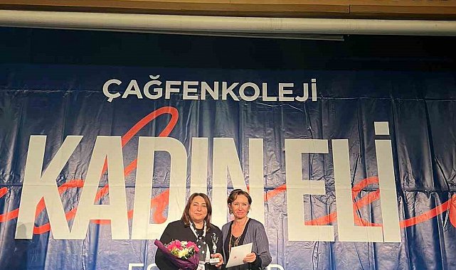 Çağfen Koleji "Kadın Eli" plaketleri sahiplerini buldu