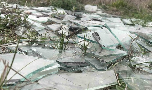Cam parçaları yangın konusunda tedirgin etti