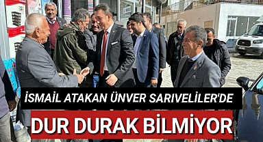 CHP KARAMAN MİLLETVEKİLİ ADAYI ÜNVER SARIVELİLER'de