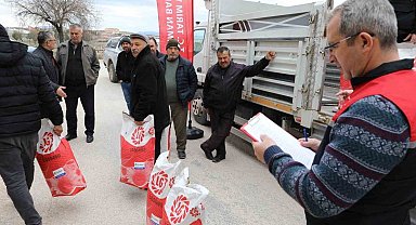Çifteler'e yüzde 70'i hibe ayçiçeği tohumu dağıtıldı