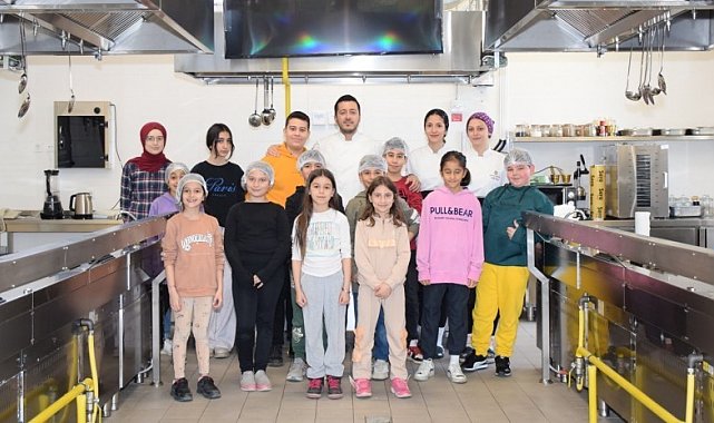Çocuklar "Mutfakta Hayat Var" etkinliğinde buluştu