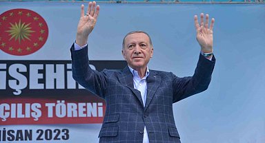 Cumhurbaşkanı Erdoğan Eskişehir'de 2 yeni müjde verdi