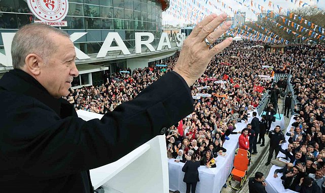 Cumhurbaşkanı Erdoğan: "14 Mayıs'ta Allah'ın izni ile sandıkları da patlatacak, yeni dönemin de müjdelerini vereceğiz"
