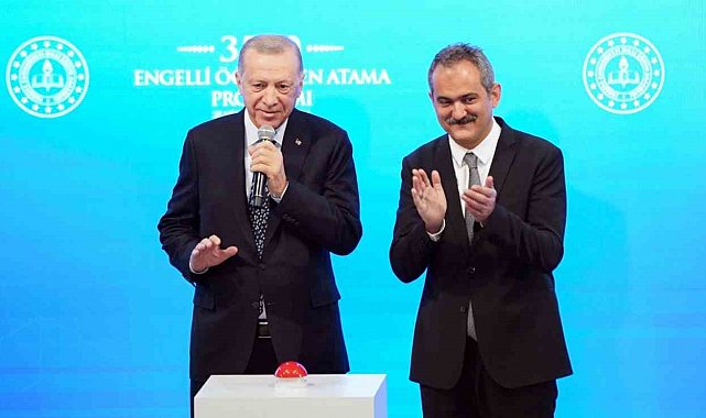 Cumhurbaşkanı Erdoğan: "Atanamayan tüm engelli öğretmen adaylarımızın atamasını gerçekleştirdik"