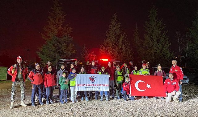 DAK ekibinden 7 kilometrelik gece yürüyüşü
