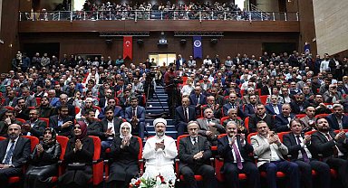 Diyanet İşleri Başkanı Erbaş: "İnsanlığın huzur ve refahı, yeryüzünün imar ve ıslahı için koşturuyoruz"