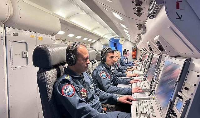 E-7T Havadan İhbar Kontrol Uçağı NATO hava unsurları ile tatbikat icra etti