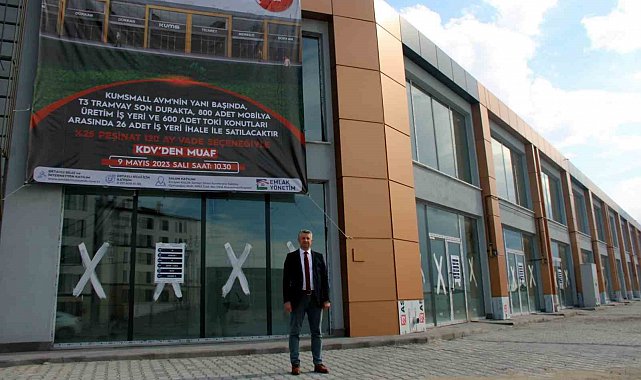 Emlak Yönetim Mobilyakent'te 26 iş yerini ihale ile satacak