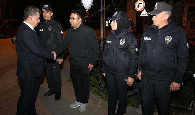 Eskişehir İl Emniyet Müdürü Yaman Ağırlar'dan emniyet mensuplarına bayram kutlaması
