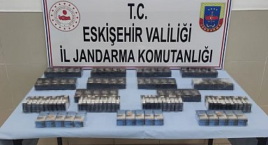 Eskişehir'de 170 paket kaçak sigara ele geçirildi