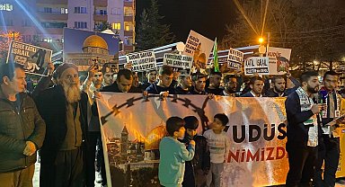 Eskişehir'de Dünya Kudüs Günü münasebetiyle basın açıklaması düzenlendi
