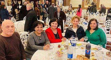 Eskişehir'deki Hamzahacılı'lar iftar yemeğinde bir araya geldi