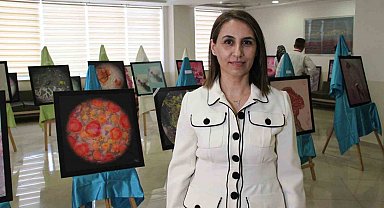 Hastalıklı dokular sanat eserine dönüştü