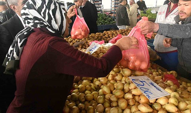 Haymana'da kuru soğan 5 lira oldu