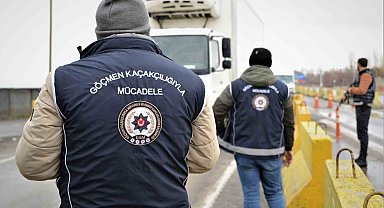 Huzur uygulamasında bin 353 düzensiz göçmen yakalandı
