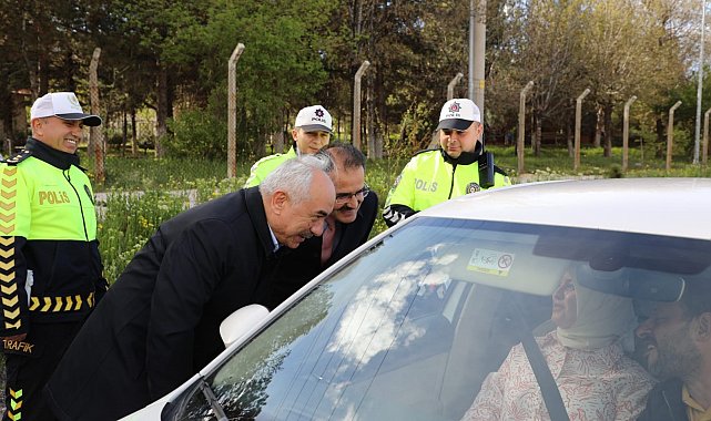 İçişleri Bakan Yardımcısı Ersoy, Çankırı'da trafik denetimine katıldı