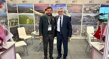 İnönü Belediyesi ve İpekyolu Belediyeler Birliğinin Emıtt Fuarındaki standına yoğun ilgi