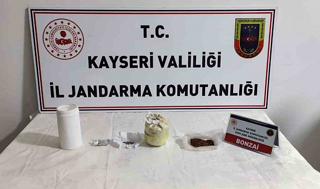 Jandarmadan uyuşturucu operasyonu: 1 gözaltı