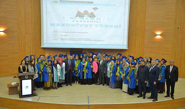 KAEÜ'de 4. Kadın Akademisi Mezuniyet Töreni gerçekleştirildi