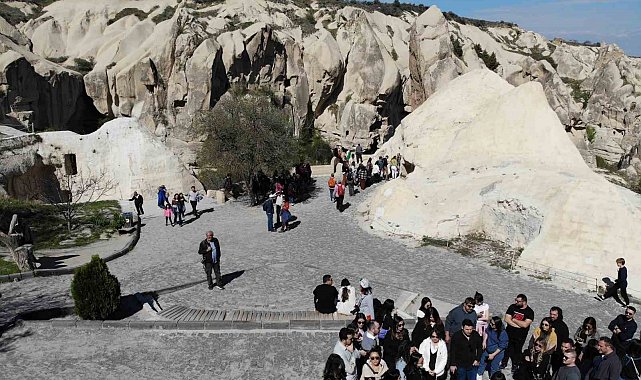 Kapadokya bayram yaptı