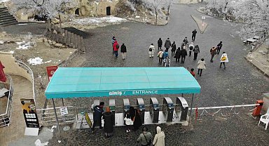 Kapadoya'da ziyaretçi sayısı artıyor