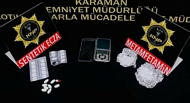 Karaman’da uyuşturucudan 1 kişi tutuklandı