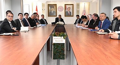 Karaman'da seçim güvenliği toplantısı yapıldı