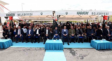 Karatay Belediyesi'nden ilçeye 35 milyon TL'lik yatırım
