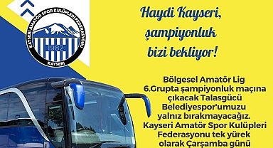 Kayseri ASKF Aksaray'a otobüs kaldırıyor